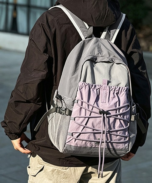 Miniministore(ミニミニストア)の「ドローコードリュックサック バックパック(バックパック/リュック・レディース・ミント/ブラウン/グレー/ブラック・FREE)」の11枚目の写真