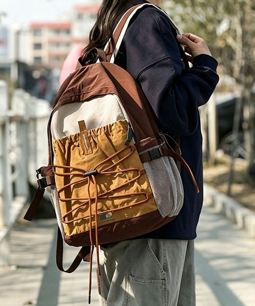 Miniministore(ミニミニストア)の「ドローコードリュックサック バックパック(バックパック/リュック・レディース・ミント/ブラウン/グレー/ブラック・FREE)」の15枚目の写真