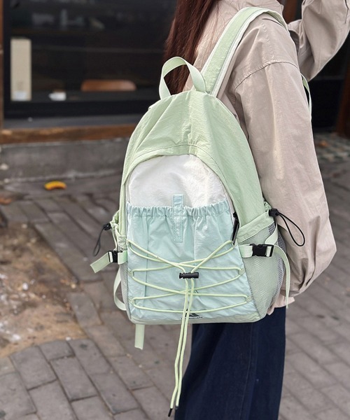 Miniministore(ミニミニストア)の「ドローコードリュックサック バックパック(バックパック/リュック・レディース・ミント/ブラウン/グレー/ブラック・FREE)」の19枚目の写真