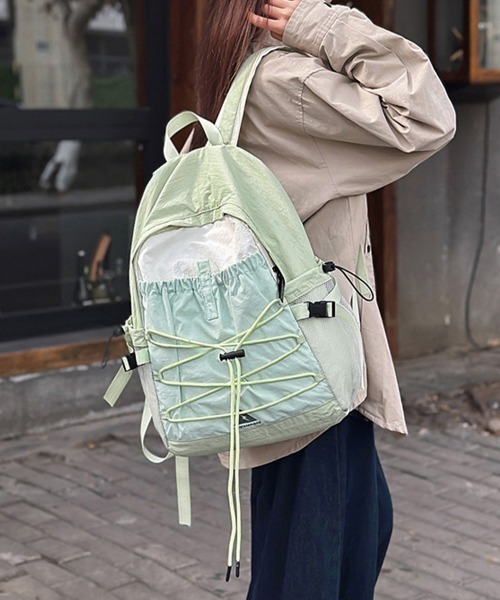 Miniministore(ミニミニストア)の「ドローコードリュックサック バックパック(バックパック/リュック・レディース・ミント/ブラウン/グレー/ブラック・FREE)」の20枚目の写真