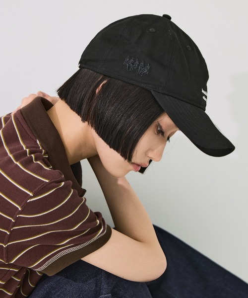 beautiful people（ビューティフルピープル）の「【beautiful people/ビューティフルピープル】《STUDIOUS別注》×Newera 9TWENTY CAP/ロゴキャップ/ユニセックス（キャップ・メンズ・ブラック・FREE）」の10枚目の写真