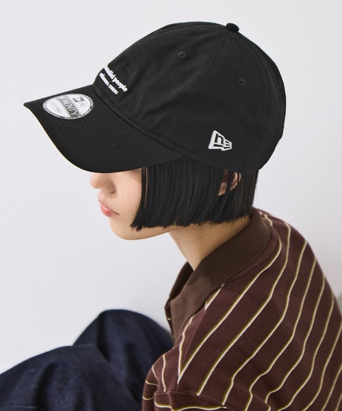 beautiful people（ビューティフルピープル）の「【beautiful people/ビューティフルピープル】《STUDIOUS別注》×Newera 9TWENTY CAP/ロゴキャップ/ユニセックス（キャップ・メンズ・ブラック・FREE）」の8枚目の写真