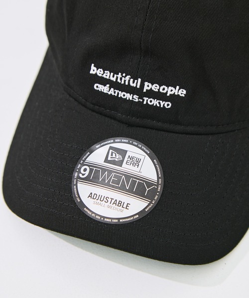 beautiful people（ビューティフルピープル）の「【beautiful people/ビューティフルピープル】《STUDIOUS別注》×Newera 9TWENTY CAP/ロゴキャップ/ユニセックス（キャップ・メンズ・ブラック・FREE）」の18枚目の写真