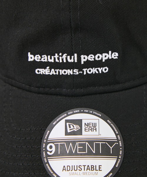 beautiful people（ビューティフルピープル）の「【beautiful people/ビューティフルピープル】《STUDIOUS別注》×Newera 9TWENTY CAP/ロゴキャップ/ユニセックス（キャップ・メンズ・ブラック・FREE）」の19枚目の写真