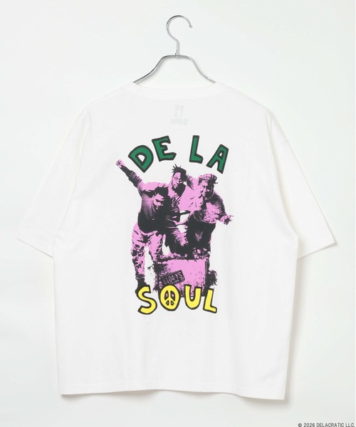 BAYFLOW（ベイフロー）の「【De La Soul】バックプリントアート TEE [一部店舗・WEB限定]（Tシャツ/カットソー・メンズ・ホワイト/チャコールグレー/ベージュ・SMALL/MEDIUM/LARGE）」の14枚目の写真