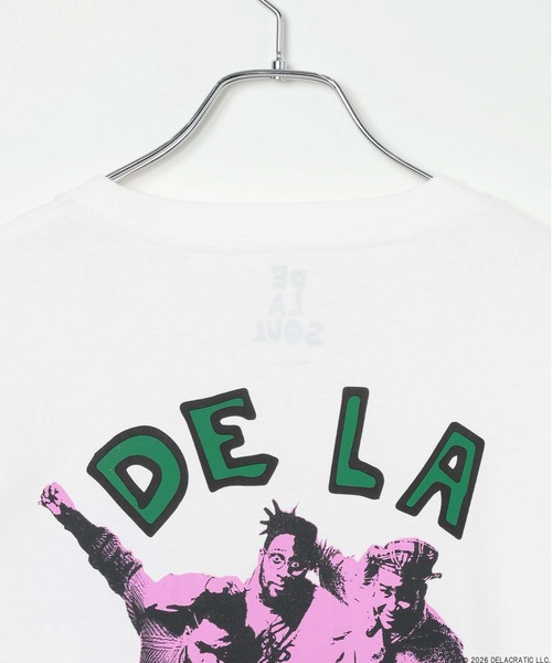 BAYFLOW（ベイフロー）の「【De La Soul】バックプリントアート TEE [一部店舗・WEB限定]（Tシャツ/カットソー・メンズ・ホワイト/チャコールグレー/ベージュ・SMALL/MEDIUM/LARGE）」の18枚目の写真
