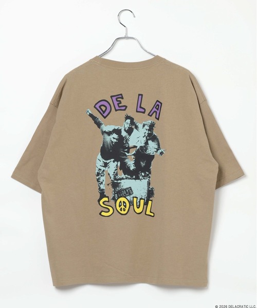 BAYFLOW（ベイフロー）の「【De La Soul】バックプリントアート TEE [一部店舗・WEB限定]（Tシャツ/カットソー・メンズ・ホワイト/チャコールグレー/ベージュ・SMALL/MEDIUM/LARGE）」の10枚目の写真