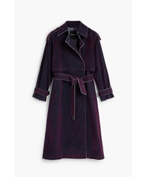 Denim trench coat with cape layer / デニムトレンチコート ケープレイヤー