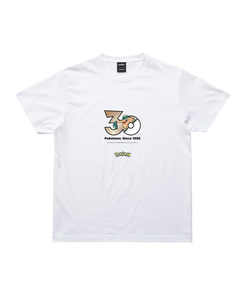 ZOZOSPOT(ゾゾスポット)の「Pokemon 30th Anniversary 1025 T-shirt 「ゾウドウ」(Tシャツ/カットソー・レディース・ホワイト・160cm/150cm/140cm/130cm/120cm/110cm/100cm/XXX-LARGE/XX-LARGE/X-LARGE/LARGE/MEDIUM/SMALL)」の1枚目の写真