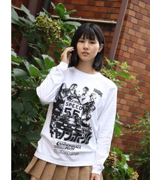 キャノンボール ロングスリーブTシャツ(スバルホワイト)