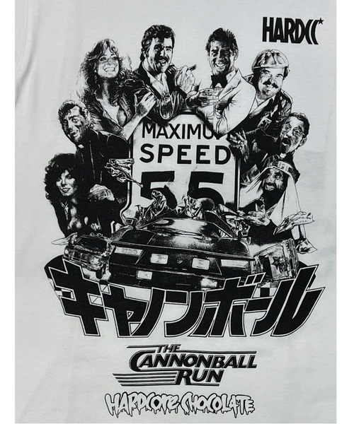 ハードコアチョコレート(ハードコアチョコレート)の「キャノンボール ロングスリーブTシャツ(スバルホワイト)(Tシャツ/カットソー・メンズ・ホワイト・X-LARGE/XX-LARGE/LARGE)」の6枚目の写真