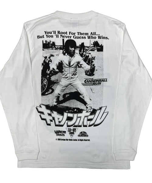 ハードコアチョコレート(ハードコアチョコレート)の「キャノンボール ロングスリーブTシャツ(スバルホワイト)(Tシャツ/カットソー・メンズ・ホワイト・X-LARGE/XX-LARGE/LARGE)」の5枚目の写真