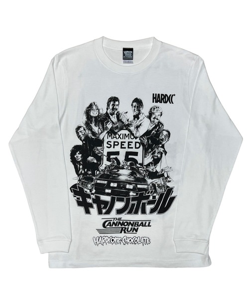 ハードコアチョコレート(ハードコアチョコレート)の「キャノンボール ロングスリーブTシャツ(スバルホワイト)(Tシャツ/カットソー・メンズ・ホワイト・X-LARGE/XX-LARGE/LARGE)」の7枚目の写真