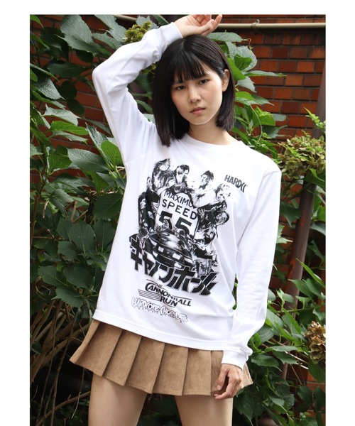 ハードコアチョコレート(ハードコアチョコレート)の「キャノンボール ロングスリーブTシャツ(スバルホワイト)(Tシャツ/カットソー・メンズ・ホワイト・X-LARGE/XX-LARGE/LARGE)」の9枚目の写真