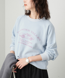 BOOK CLUB/ブッククラブ SLOBE別注 CAR SWEAT 【洗濯機使用可能】