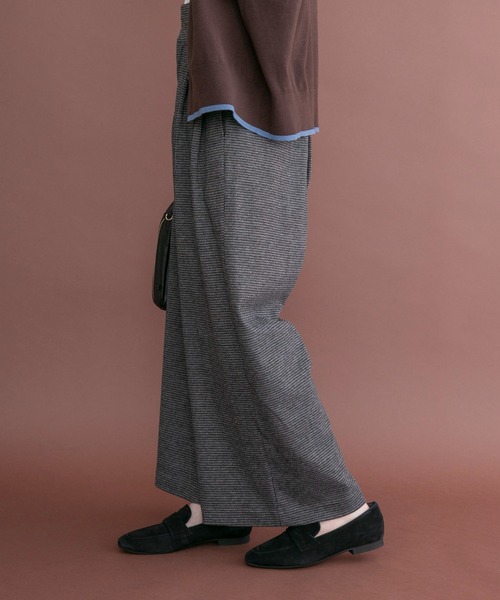 ITEMS URBANRESEARCH（アイテムズ アーバンリサーチ）の「アシメデザインチェックパンツ（その他パンツ・レディース・ブラウン/ブラック・SMALL/MEDIUM）」の20枚目の写真