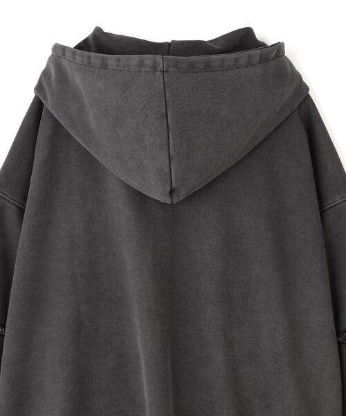 SIS（エスアイエス）の「SIS/エスアイエス/CROSS ZIP HOODIE（パーカー・レディース・チャコールグレー・F）」の7枚目の写真