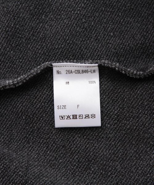SIS（エスアイエス）の「SIS/エスアイエス/CROSS ZIP HOODIE（パーカー・レディース・チャコールグレー・F）」の9枚目の写真