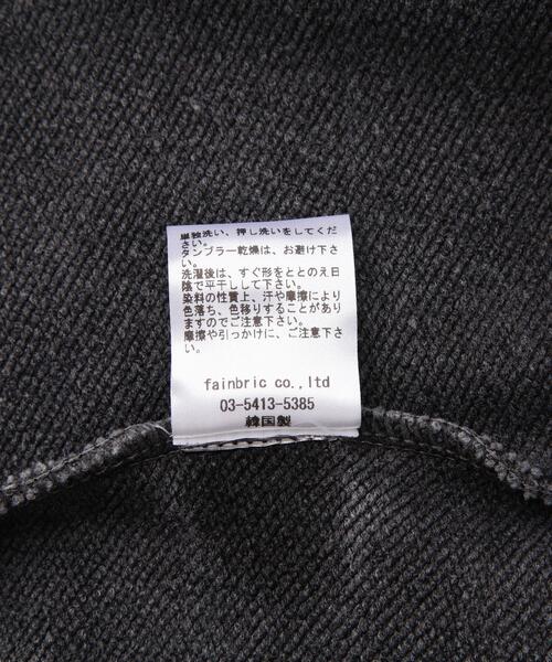 SIS（エスアイエス）の「SIS/エスアイエス/CROSS ZIP HOODIE（パーカー・レディース・チャコールグレー・F）」の10枚目の写真