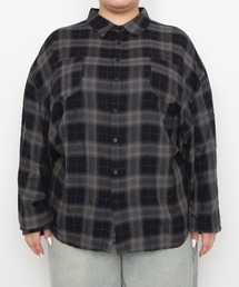 【NEW SIZE】オンブレチェックシャツ