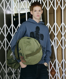 MAISON MINED（メゾンミネド）の「UNDEFINED IDENTITY HOODIE BLUE（パーカー）」