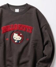 2026AW Sanrio/サンリオ オーバーサイズ 裏起毛 キャラクター サガラ刺繍 スウェットトレーナー