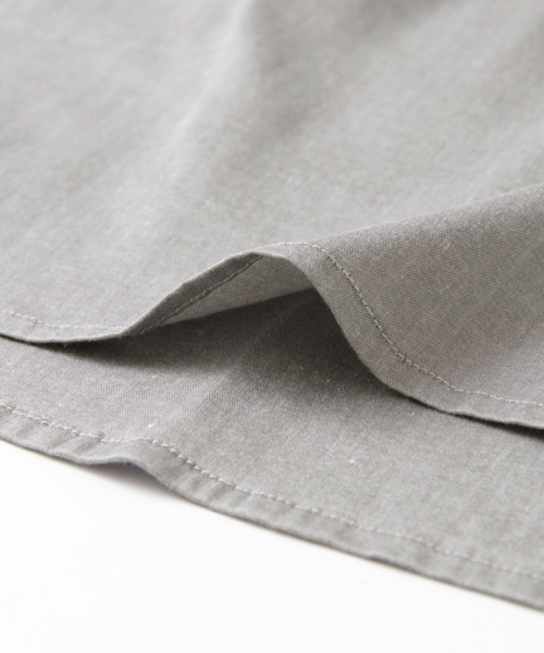 URBAN RESEARCH（アーバンリサーチ）の「UR LYCRA STRETCH LOOSE SHIRTS（シャツ/ブラウス・メンズ・ベージュ/グレー/ブラック/ホワイト・MEDIUM/LARGE）」の11枚目の写真