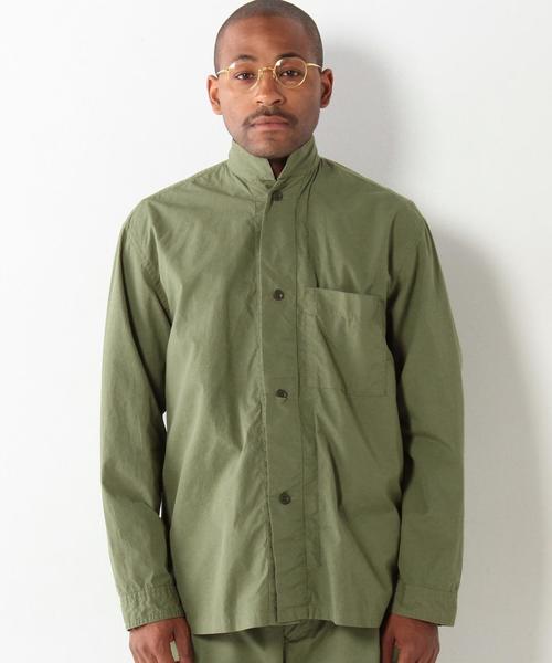 UNITED ARROWS（ユナイテッドアローズ）の「UAS コットン ミリタリー シャツ アウター◆（ミリタリージャケット・メンズ・オリーブ・SMALL/MEDIUM/LARGE）」の6枚目の写真