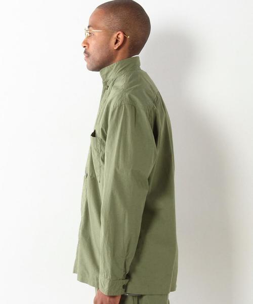 UNITED ARROWS（ユナイテッドアローズ）の「UAS コットン ミリタリー シャツ アウター◆（ミリタリージャケット・メンズ・オリーブ・SMALL/MEDIUM/LARGE）」の7枚目の写真