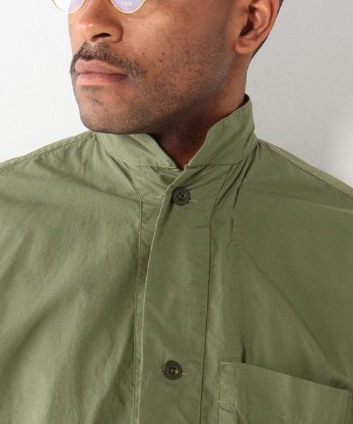 UNITED ARROWS（ユナイテッドアローズ）の「UAS コットン ミリタリー シャツ アウター◆（ミリタリージャケット・メンズ・オリーブ・SMALL/MEDIUM/LARGE）」の9枚目の写真