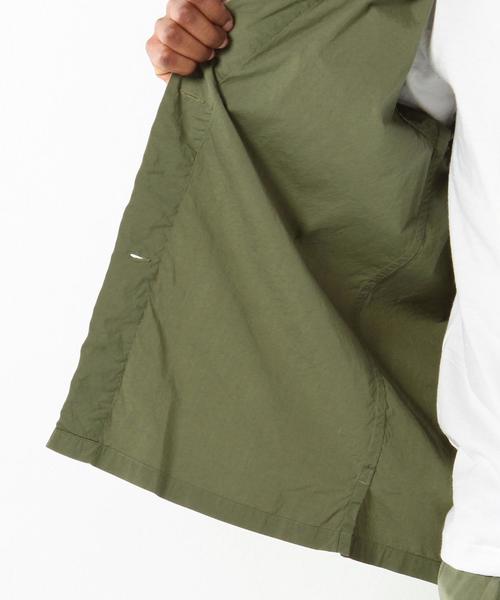 UNITED ARROWS（ユナイテッドアローズ）の「UAS コットン ミリタリー シャツ アウター◆（ミリタリージャケット・メンズ・オリーブ・SMALL/MEDIUM/LARGE）」の11枚目の写真