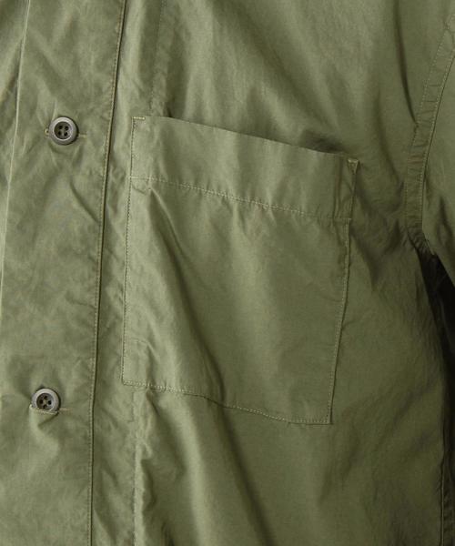 UNITED ARROWS（ユナイテッドアローズ）の「UAS コットン ミリタリー シャツ アウター◆（ミリタリージャケット・メンズ・オリーブ・SMALL/MEDIUM/LARGE）」の3枚目の写真