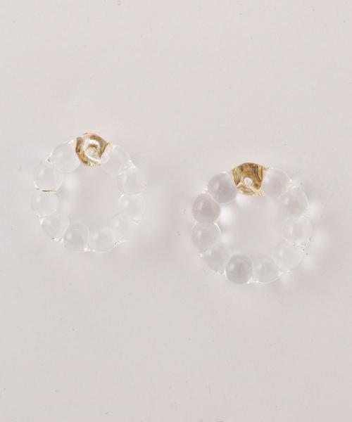 Ships For Women シップスフォーウィメン の Hario スモールサークルピアス ピアス 両耳用 Wear