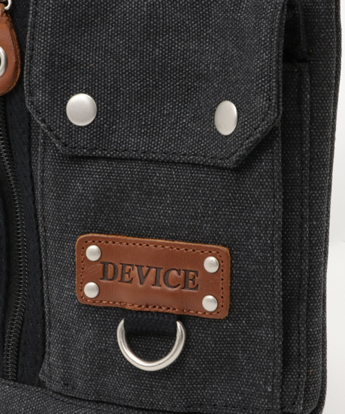 DEVICE(デバイス)の「DEVICE デバイス Access キャンバス ポーチ シザーケース ショルダーバッグ(ショルダーバッグ・メンズ・ブラウン/ベージュ/ブラック/カーキ・FREE)」の9枚目の写真