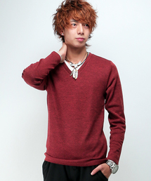 VENCEEXCHANGE | シルフポイントVネックアンサンブル   (ニット/セーター)