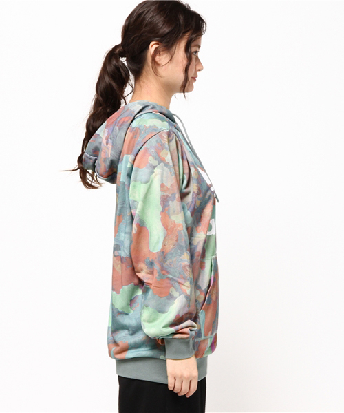adidas（アディダス）の「オリジナルス パーカー [PASTEL LONG HOODIE]【Pastel Camo】（パーカー・レディース・その他・X-SMALL/XX-LARGE/XXX-LARGE/SMALL/MEDIUM/LARGE）」の3枚目の写真