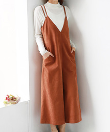 REAL CUBE | REAL CUBE ピーチスエードキャミオールインワン(つなぎ/オールインワン)