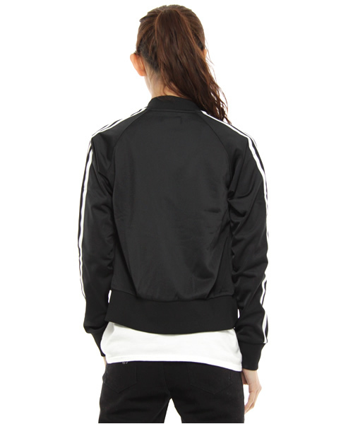 adidas Originals（アディダスオリジナルス）の「SUPER GIRL TT（ジャージ・レディース・ホワイト/ブラック・SMALL/MEDIUM/LARGE）」の4枚目の写真