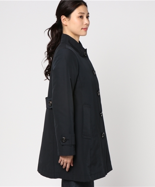 ブルーレーベル クレストブリッジ　モッズコート　インナー付きボアコート3way ライトギャバジントレンチコート（コート）｜BLUE LABEL