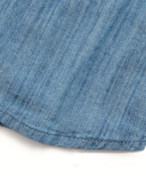 F.O.KIDS(エフオーキッズ)の「インディゴシャツ(シャツ/ブラウス・キッズ・チェック/その他/ドット/サックスブルー/レインボー/ストライプ・80/110/130/90/95/140/100/120)」の16枚目の写真