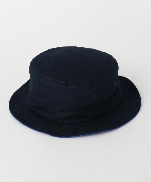 green label relaxing（グリーンレーベルリラクシング）の「【KIDS】GLRツイルタレツキハット（ハット・キッズ・オリーブ/ネイビー・54cm/50cm/52cm）」の2枚目の写真