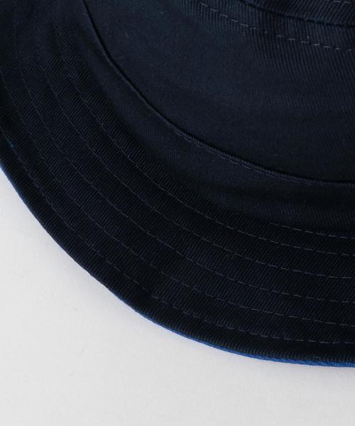 green label relaxing（グリーンレーベルリラクシング）の「【KIDS】GLRツイルタレツキハット（ハット・キッズ・オリーブ/ネイビー・54cm/50cm/52cm）」の5枚目の写真
