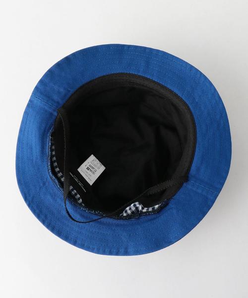 green label relaxing（グリーンレーベルリラクシング）の「【KIDS】GLRツイルタレツキハット（ハット・キッズ・オリーブ/ネイビー・54cm/50cm/52cm）」の6枚目の写真