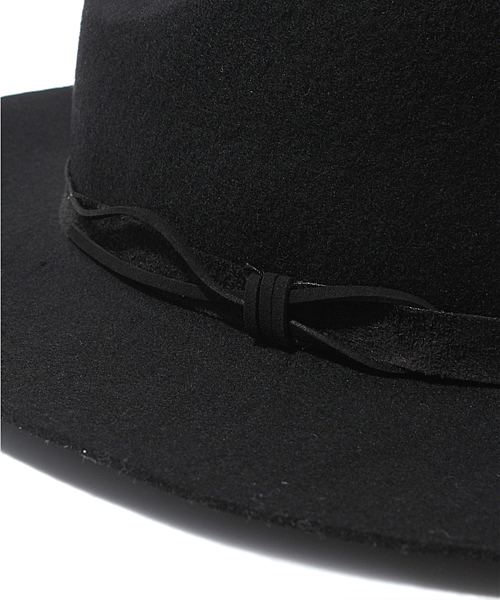 CIAOPANIC（チャオパニック）の「フェルトハット（ハット・レディース・ブラック/グレー・FREE）」の5枚目の写真