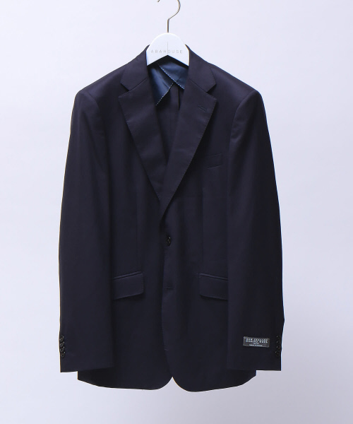 ABAHOUSE（アバハウス）の「【NEW ZEALAND WOOL】ウールツイルジャケット（テーラードジャケット・メンズ・ネイビー/ブラック/グレー・3/5/1/2/4）」の4枚目の写真