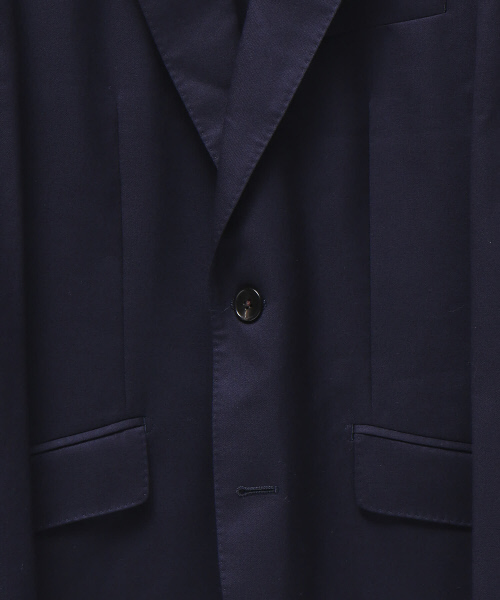 ABAHOUSE（アバハウス）の「【NEW ZEALAND WOOL】ウールツイルジャケット（テーラードジャケット・メンズ・ネイビー/ブラック/グレー・3/5/1/2/4）」の6枚目の写真