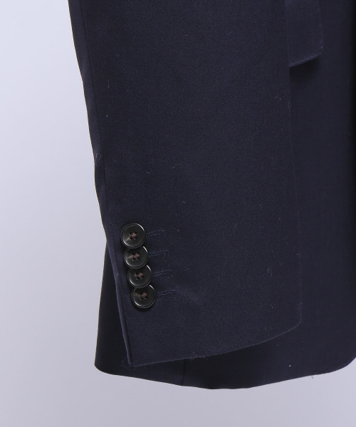 ABAHOUSE（アバハウス）の「【NEW ZEALAND WOOL】ウールツイルジャケット（テーラードジャケット・メンズ・ネイビー/ブラック/グレー・3/5/1/2/4）」の8枚目の写真