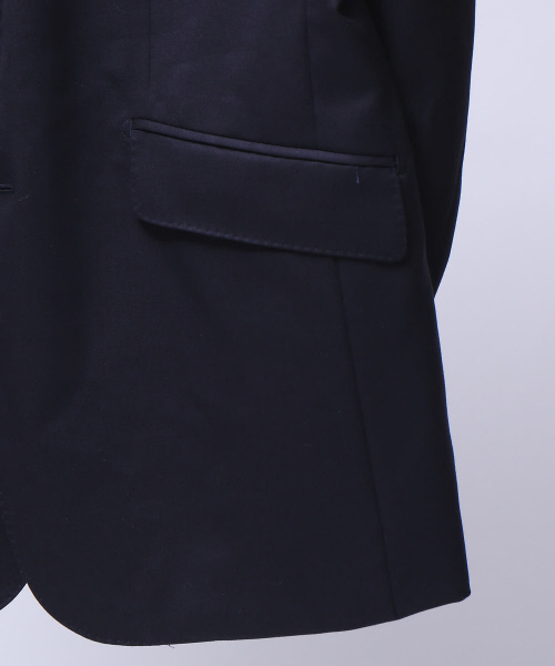 ABAHOUSE（アバハウス）の「【NEW ZEALAND WOOL】ウールツイルジャケット（テーラードジャケット・メンズ・ネイビー/ブラック/グレー・3/5/1/2/4）」の9枚目の写真