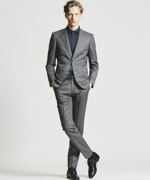 ABAHOUSE（アバハウス）の「【NEW ZEALAND WOOL】ウールツイルジャケット（テーラードジャケット・メンズ・ネイビー/ブラック/グレー・3/5/1/2/4）」の13枚目の写真
