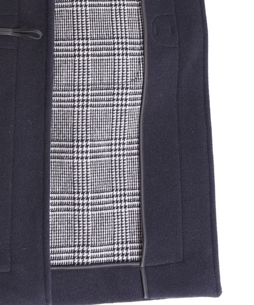 LONDON TRADITION（ロンドントラディション）の「LONDON TRADITION（ロンドン トラディション）: ロング ダッフル ◇（ダッフルコート・レディース・ライトグレー/ネイビー・SMALL/MEDIUM）」の11枚目の写真